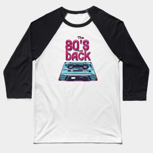 80's back cassette perspective Baseball T-Shirt